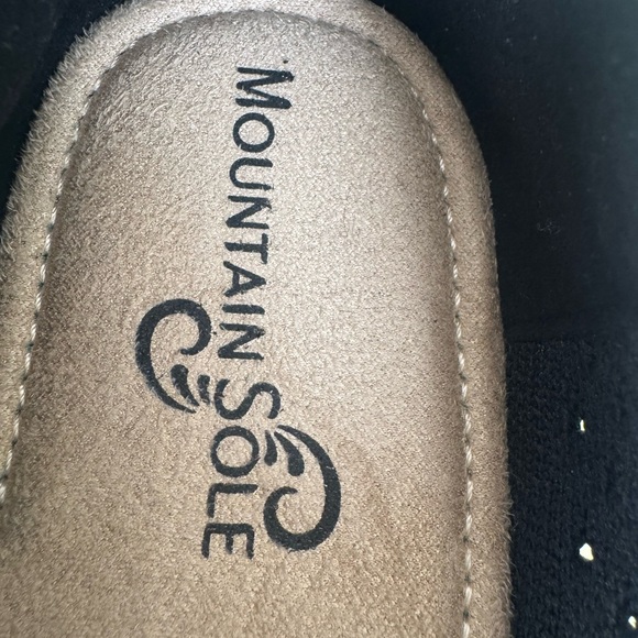 Mountain Sole woven black slip on sneaker with arch support ladies 10 M NWOT - Picture 8 of 9